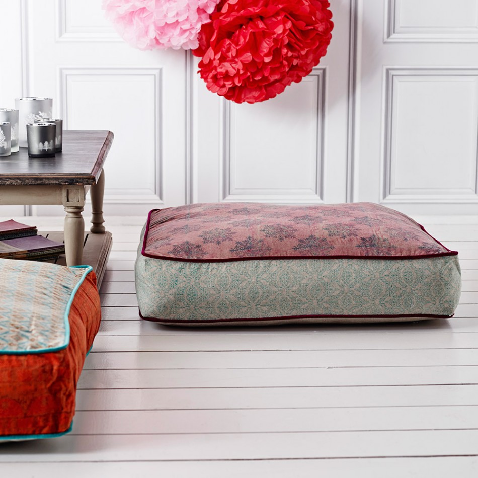 Large Square Floor Cushion – Mad About The House