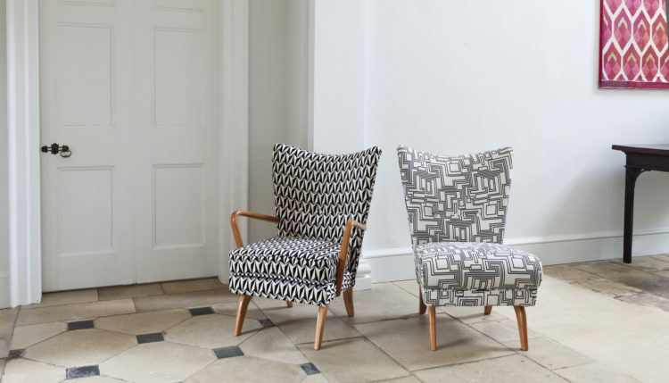 patterned chair