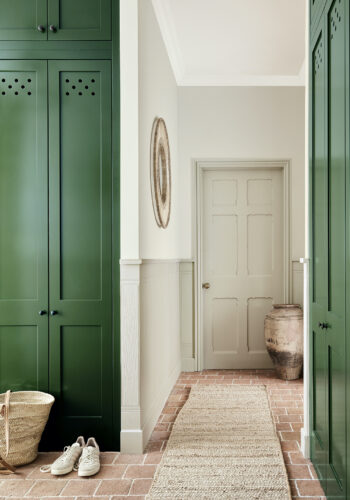 The new stone collection from little greene: brunswick green and portland stone in light and pale