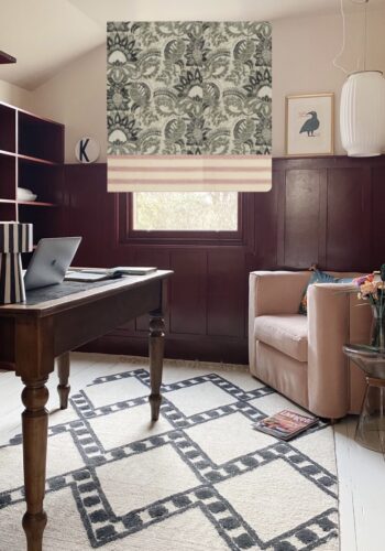 home office with panelling at madaboutthehouse.com